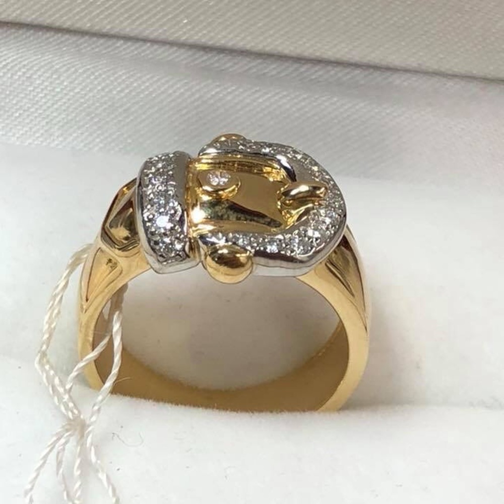 Belt Ring with DIAMONDS